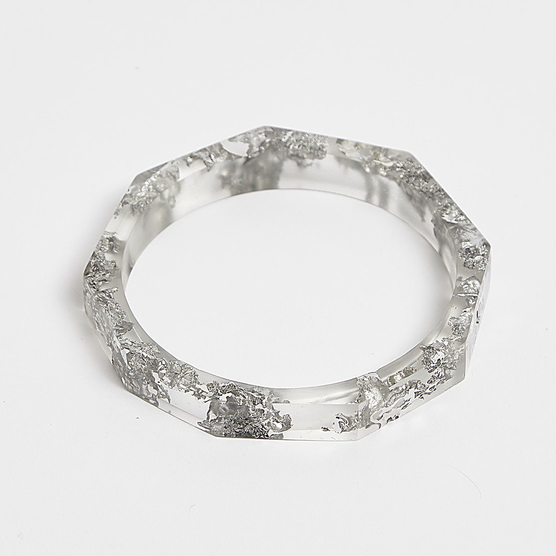Faceted Bangle Small