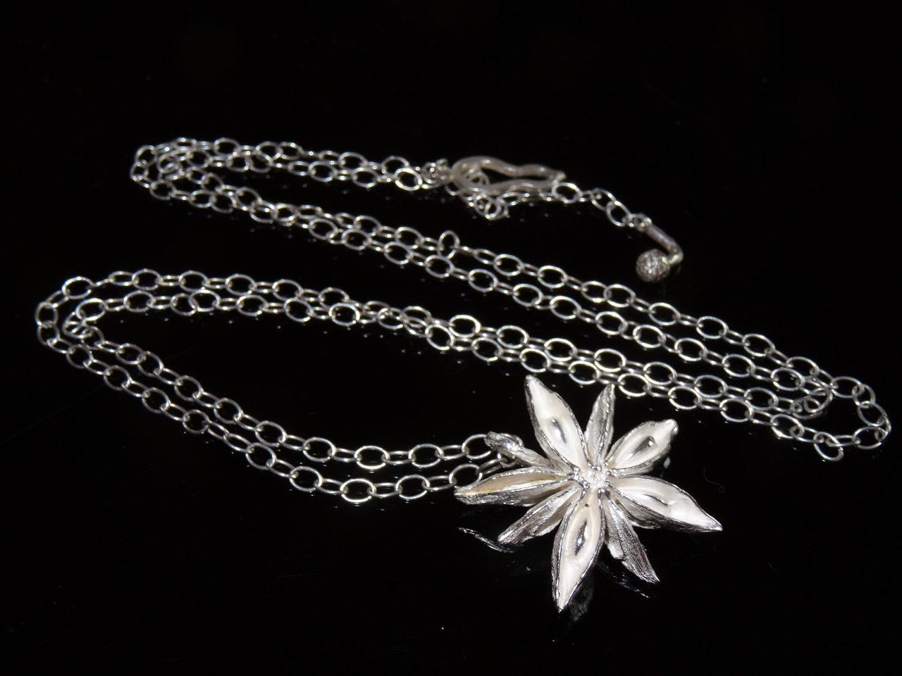Star Anise on Hand Made Chain