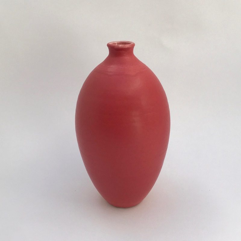 Poppy Red Oval Bottle