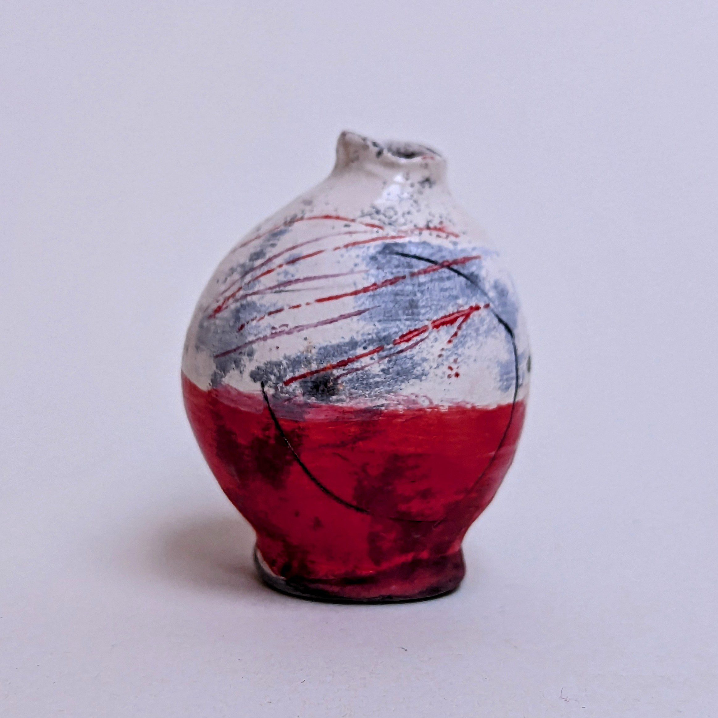 Mini Bud Vase 1 - Red