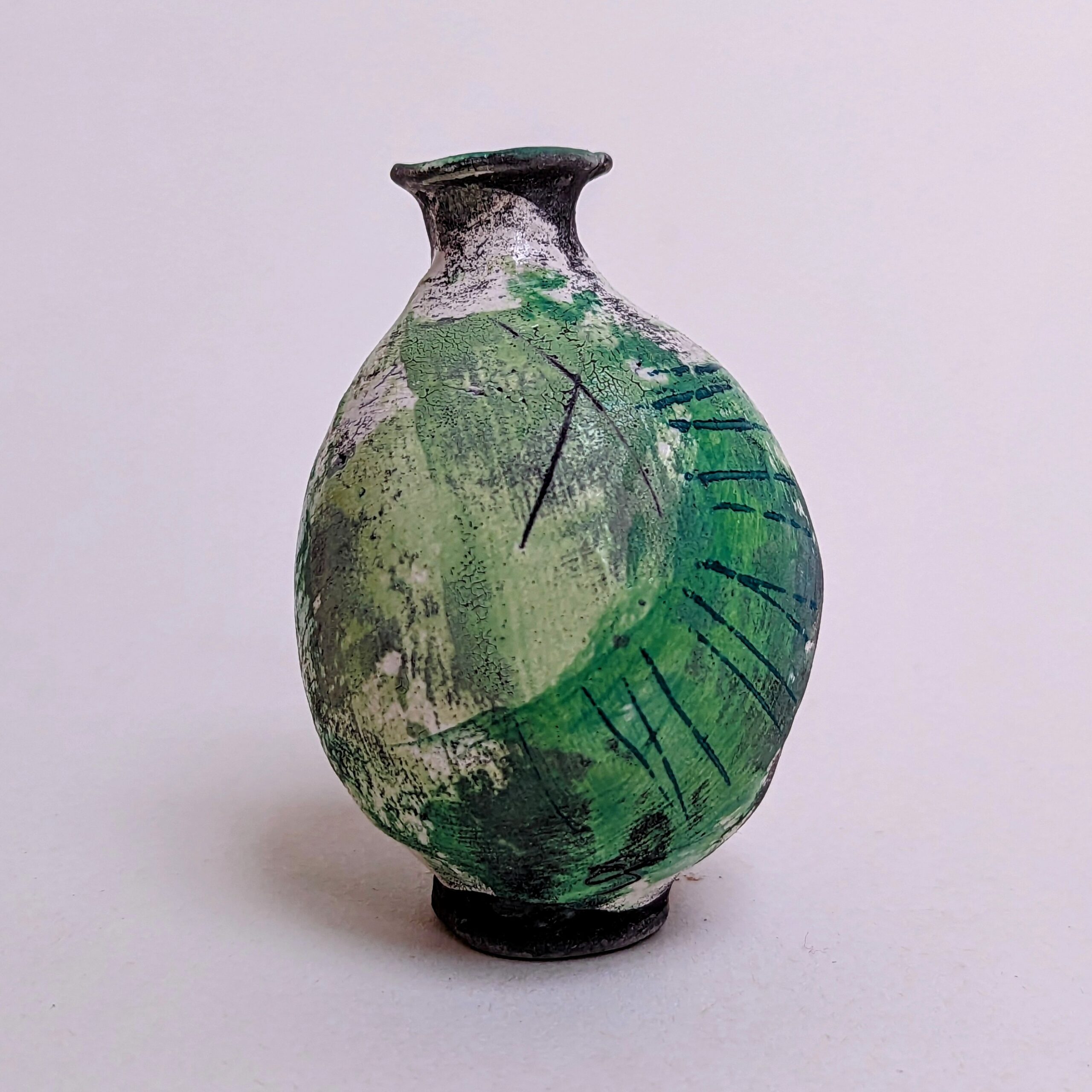 Mini Bud Vase Green