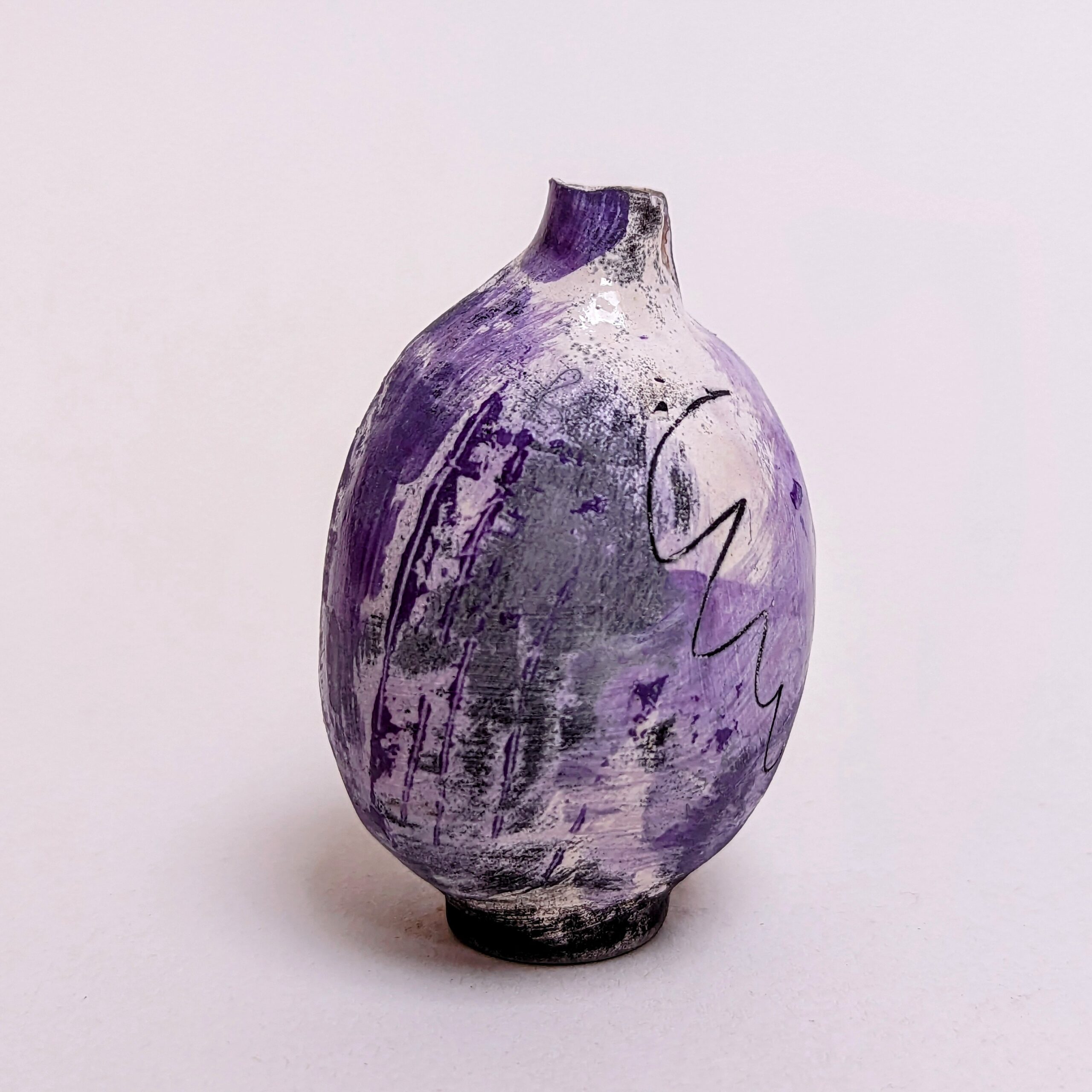 Mini Bud Vase Purple