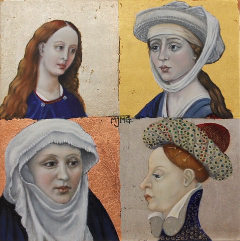 Study of Four Northern European Heads