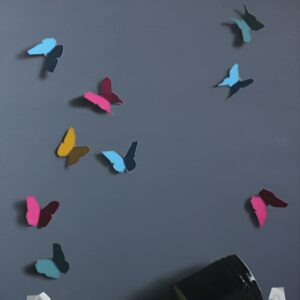 The Butterfly Giver Pink and Teal