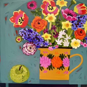 Bright Spring Bunch with Apple